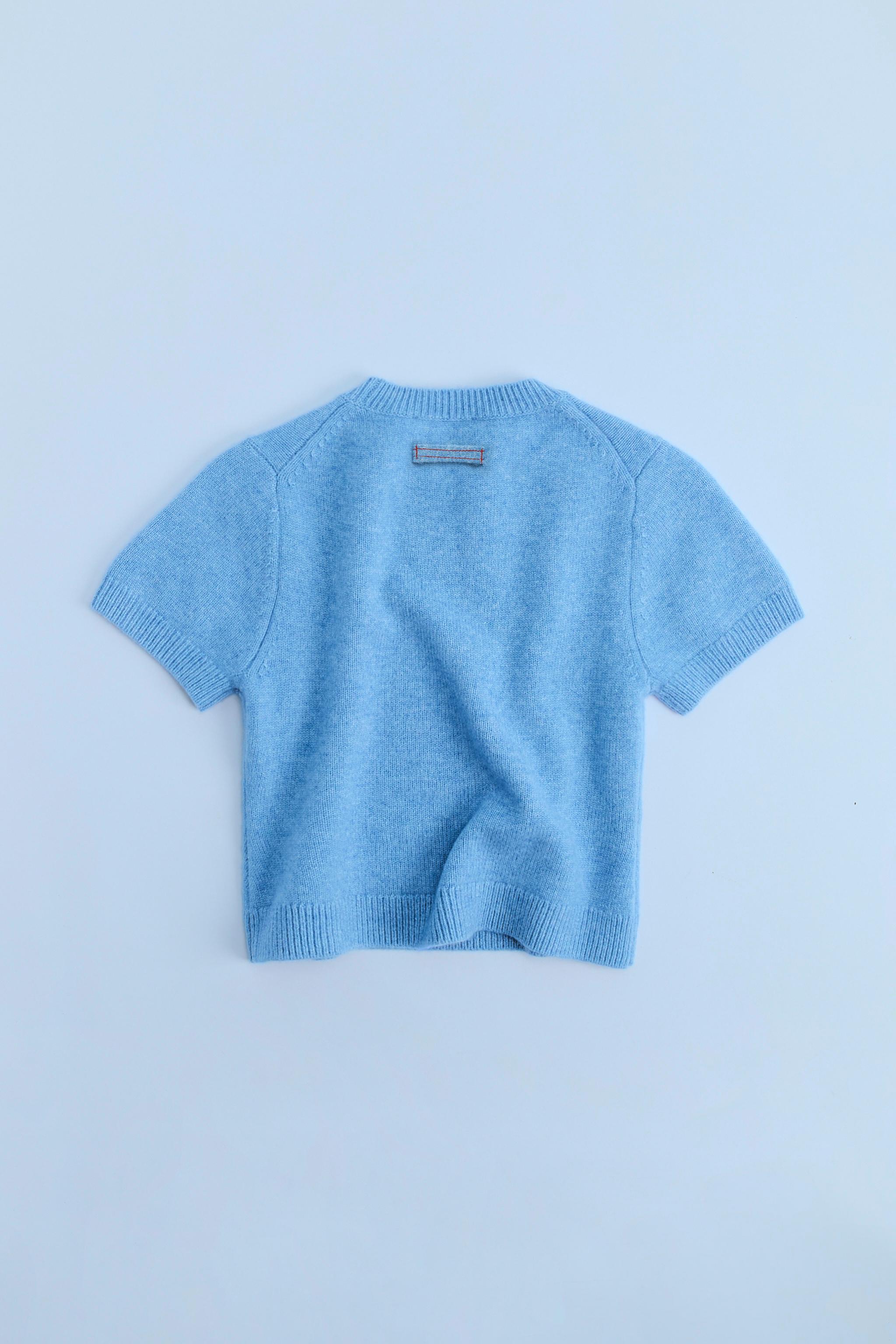 WOOL AND CASHMERE BLEND KNIT SWEATER
